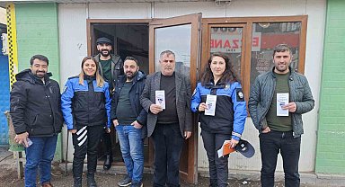 Ağrı'da ticari taksi sürücülerine güvenlik eğitimi verildi