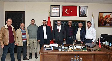 AK Partililer kongre sonrası Başkan Hamamcı'yı ziyaret etti