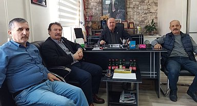 Aladdin Öztürk'ten Ziraat Odası'na ziyaret