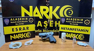 Alaşehir'de uyuşturucudan bir kişi tutuklandı