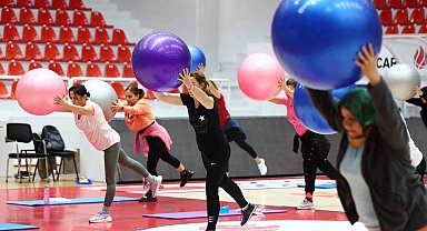 Aliağa'da kadınlara özel pilates ve aerobik kursu