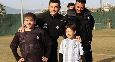 Altay'dan minik taraftarına unutulmaz jest