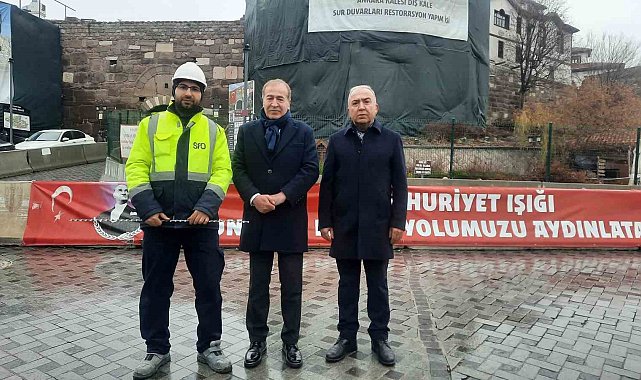 Ankara Kalesi'nde restorasyon çalışmaları devam ediyor