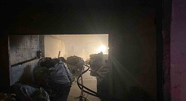Ankara'da atık deposunda yangın çıktı