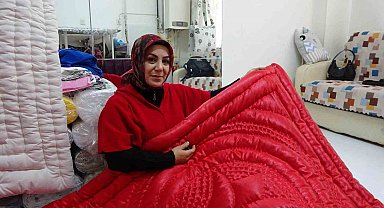 Annesinden öğrendiği zanaat mesleği oldu