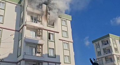 Antalya Kumluca KYK Yurdu'nda yangın!