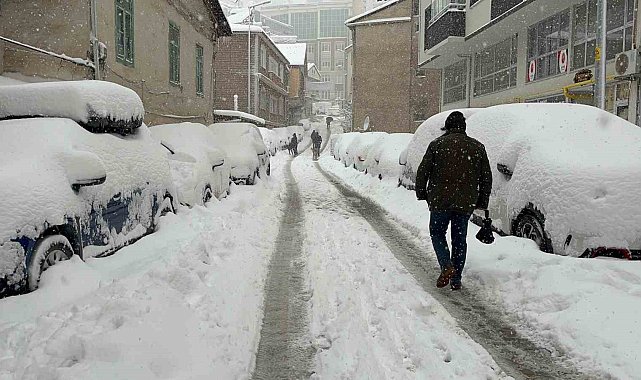 Artvin'de kar esareti
