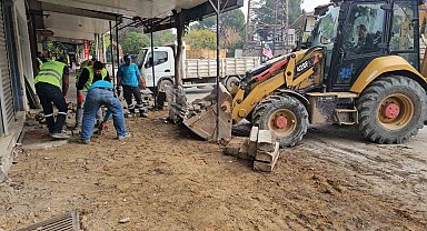 Aydın BŞB'nin Nazilli İstasyon Meydanı'ndaki 2. Etap çalışmaları başladı