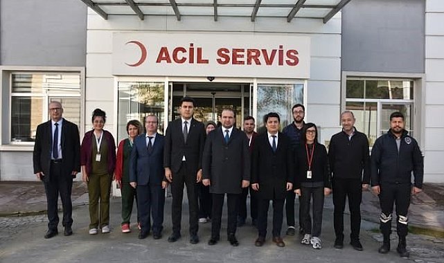 Aydın İl Sağlık Müdürü Şenkul Karpuzlu'daki sağlık hizmetlerini yerinde inceledi