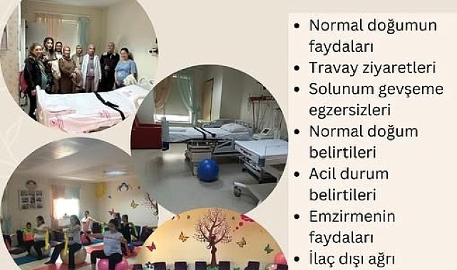 Aydın Kadın Doğum ve Çocuk Hastanesi'nde Ebe Polikliniği hizmete girdi