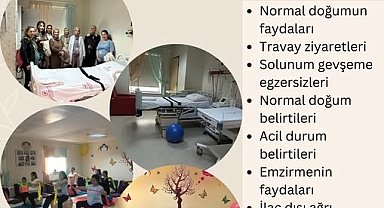 Aydın Kadın Doğum ve Çocuk Hastanesi'nde Ebe Polikliniği hizmete girdi