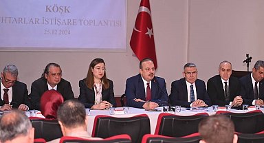 Aydın Valisi Canbolat, Köşk'te muhtarlarla toplantıda buluştu