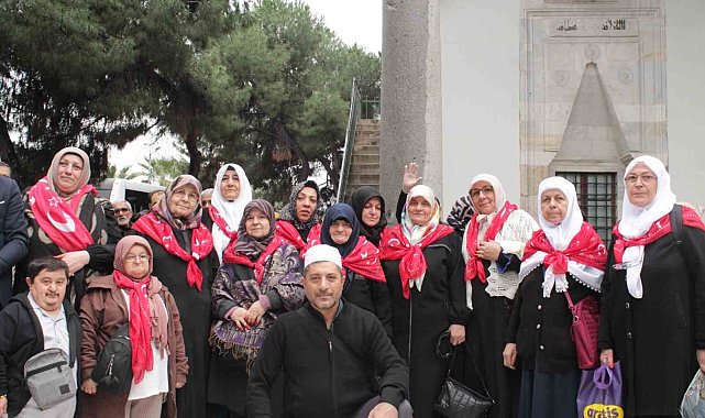 Aydınlı umreciler kutsal topraklara uğurlandı