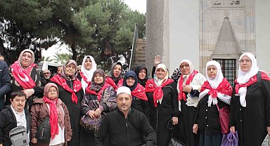 Aydınlı umreciler kutsal topraklara uğurlandı
