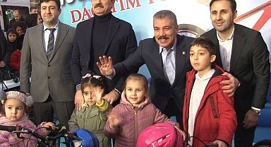 Bahçelievler Belediyesi, çekilişle 100 adet bisiklet hediye etti