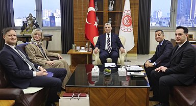 Bakan Bolat Alman Büyükelçiyi kabul etti