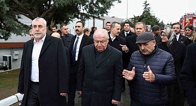 Bakan Güler, Balıkesir'deki patlama sonrası incelemelerde bulundu