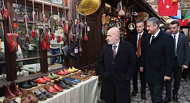 Bakan Yardımcısı Sağlam Karabük'te incelemelerde bulundu
