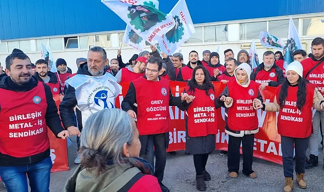 Balıkesir Bandırma'da Arıtaş Kriyojenik'te grev başladı
