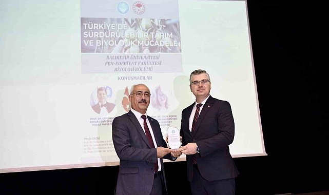 Balıkesir'de sürdürülebilir tarım ve biyolojik mücadele paneli düzenlendi