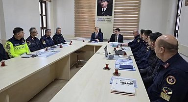 Bandırma'da güvenlik önlemleri masaya yatırıldı