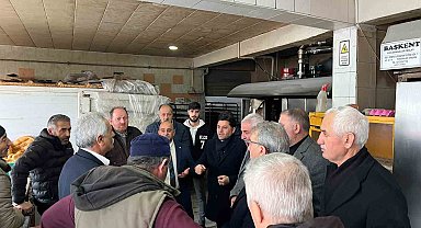 Başkan Adıgüzel'den Sarıkamış'ta esnaf ziyareti