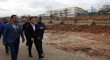 Başkan Aras, yağıştan etkilenen mahallelerde çözüm için sahada