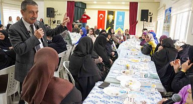Başkan Ataç, Muttalip'li kursiyerlerle buluştu