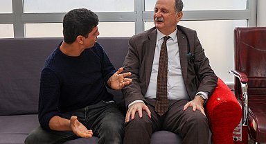 Başkan Balaban, özel öğrencilerin yeni yılını kutladı