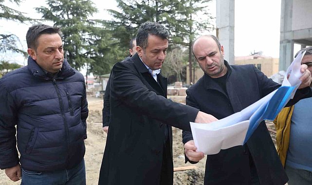 Başkan Doğan, projeleri yerinde inceledi