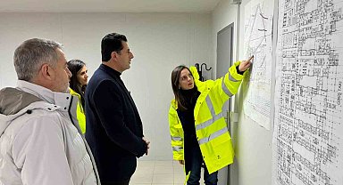 Başkan Güngör, Denizli Şehir ve Acil Durum Hastanesi çalışmalarını yerinde inceledi