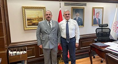 Başkan Hamamcı'dan İçişleri Bakan Yardımcısı Karaloğlu'na ziyaret