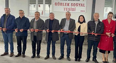 Başkan Kepenek, Gürlek'e sosyal tesis kazandırdı