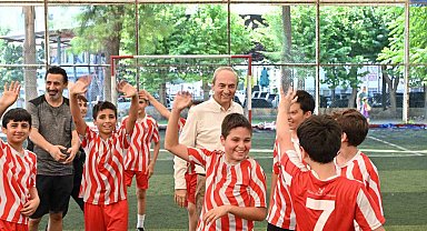 Başkan Kocagöz'den Başköy'e modern spor tesisi