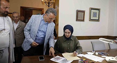 Başkan Kurnaz: "Geleneksel sanat dallarını yaşatmaya çalışıyoruz"