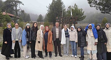 Başkan Pütün, üniversite öğrencilerini Beyağaç'ta ağırladı