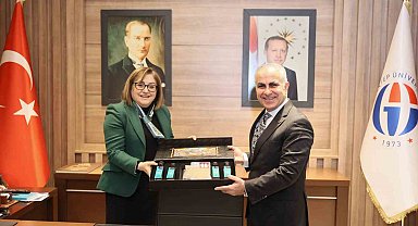 Başkan Şahin'den Rektör Doğan'a hayırlı olsun ziyareti