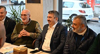 Başkan Yılmaz, komşu ziyaretinde