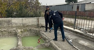 BASKİ sanayi işletmelerine denetim gerçekleştirdi