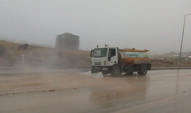 Battalgazi'de cadde ve sokaklar temizleniyor
