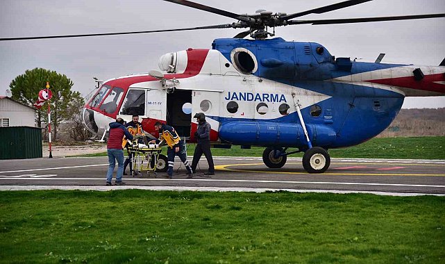 BAÜN hastanesi heliport alanı hizmete girdi