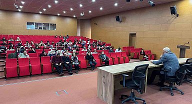 Bayburt'ta AFAD'ın görev ve sorumlulukları üniversite öğrencilerine anlatıldı