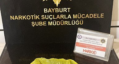 Bayburt'ta bir miktar bonzai ele geçirildi