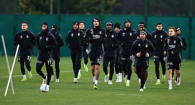 Beşiktaş'ta Çaykur Rizespor maçı hazırlıkları başladı