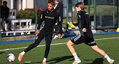 Beşiktaş'ta Rizespor mesaisi devam etti