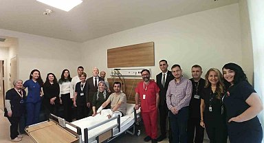 Beyin anevrizma hastası Eskişehir Şehir Hastanesi'nde sağlığına kavuştu