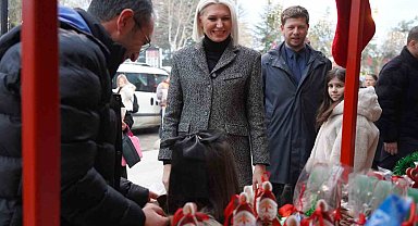 Bilecik'te Sanat Sokağı'nda 'Yılbaşı Çarşısı' kapılarını vatandaşlara açtı