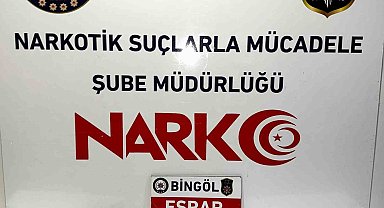 Bingöl'de uyuşturucu operasyonu
