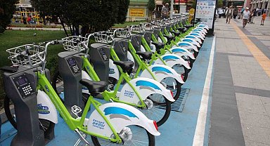 Bir yılda 20 milyon 485 bin 509 dakika bisiklet kullanıldı