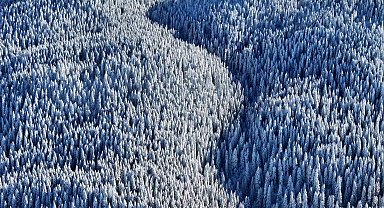 Bolu'nun dağlarında eşsiz manzara